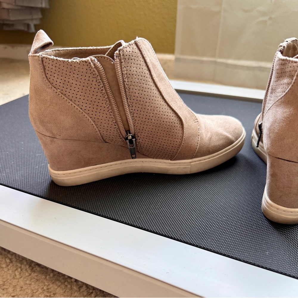 A New Day Taupe colored booties - Picture 4 of 6